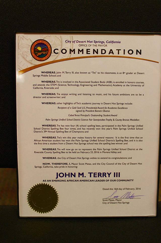 John M. Trey Terry III - presentation